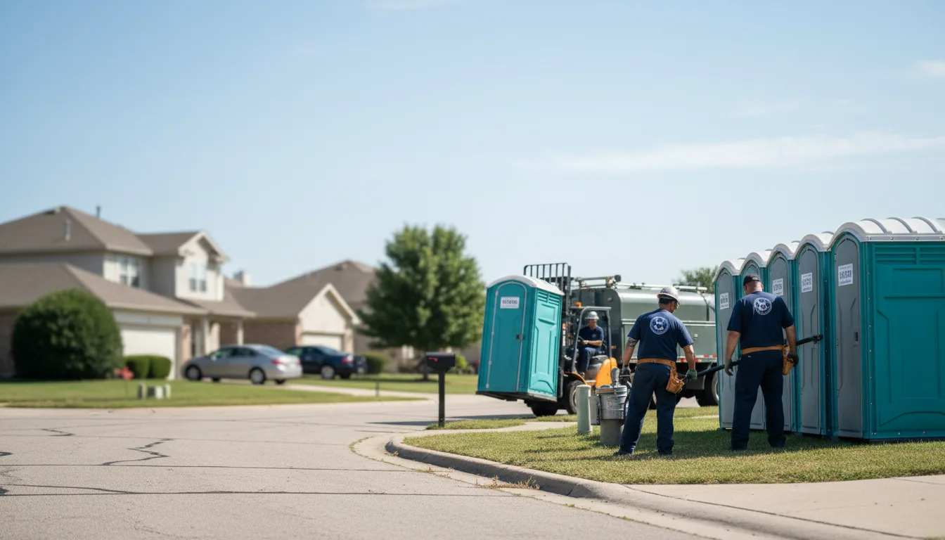 Porta Potty Rental in Dallas Center, IA near me
